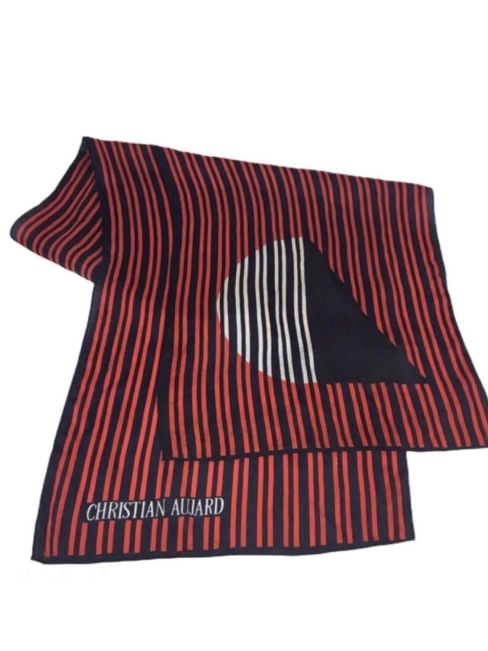 Christian Aujard Silk French Designer Scarf